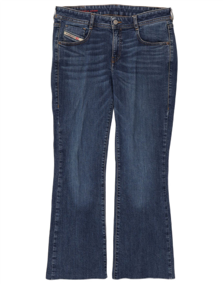 DIESEL Blugi Bootcut pentru femei W30 L28 Bumbac bleumarin
