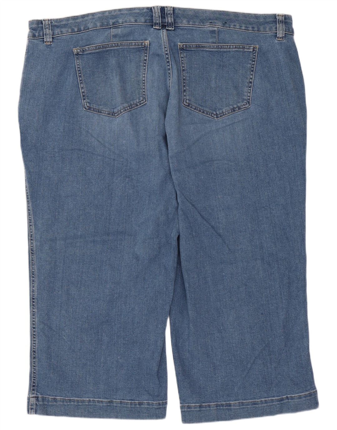 Jeans Capri pentru femei Chaps US 22 3XL W44 L21 Bumbac albastru