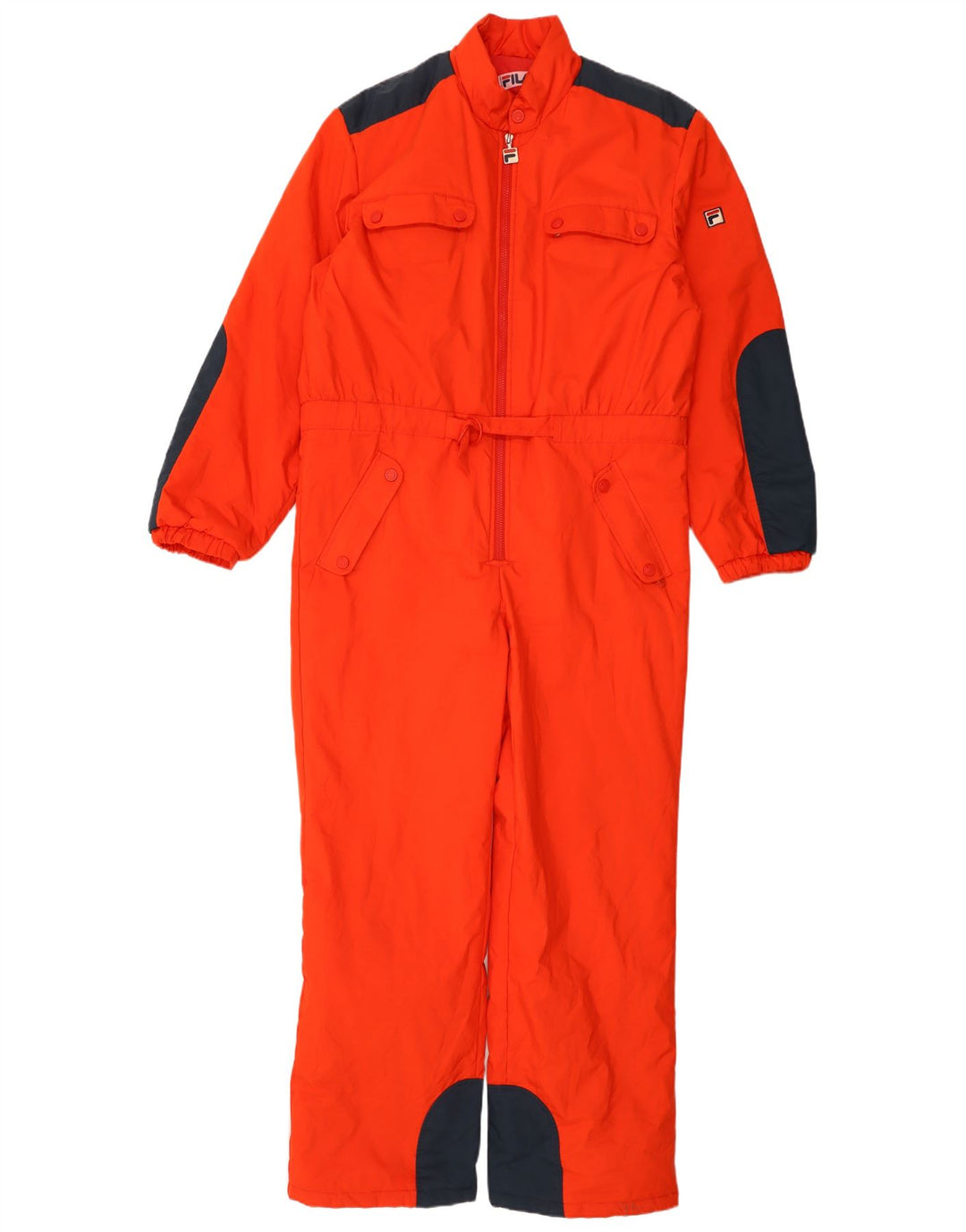 Salopetă de schi Fila pentru bărbați UK 40 Medium Orange Colorblock Poliamidă