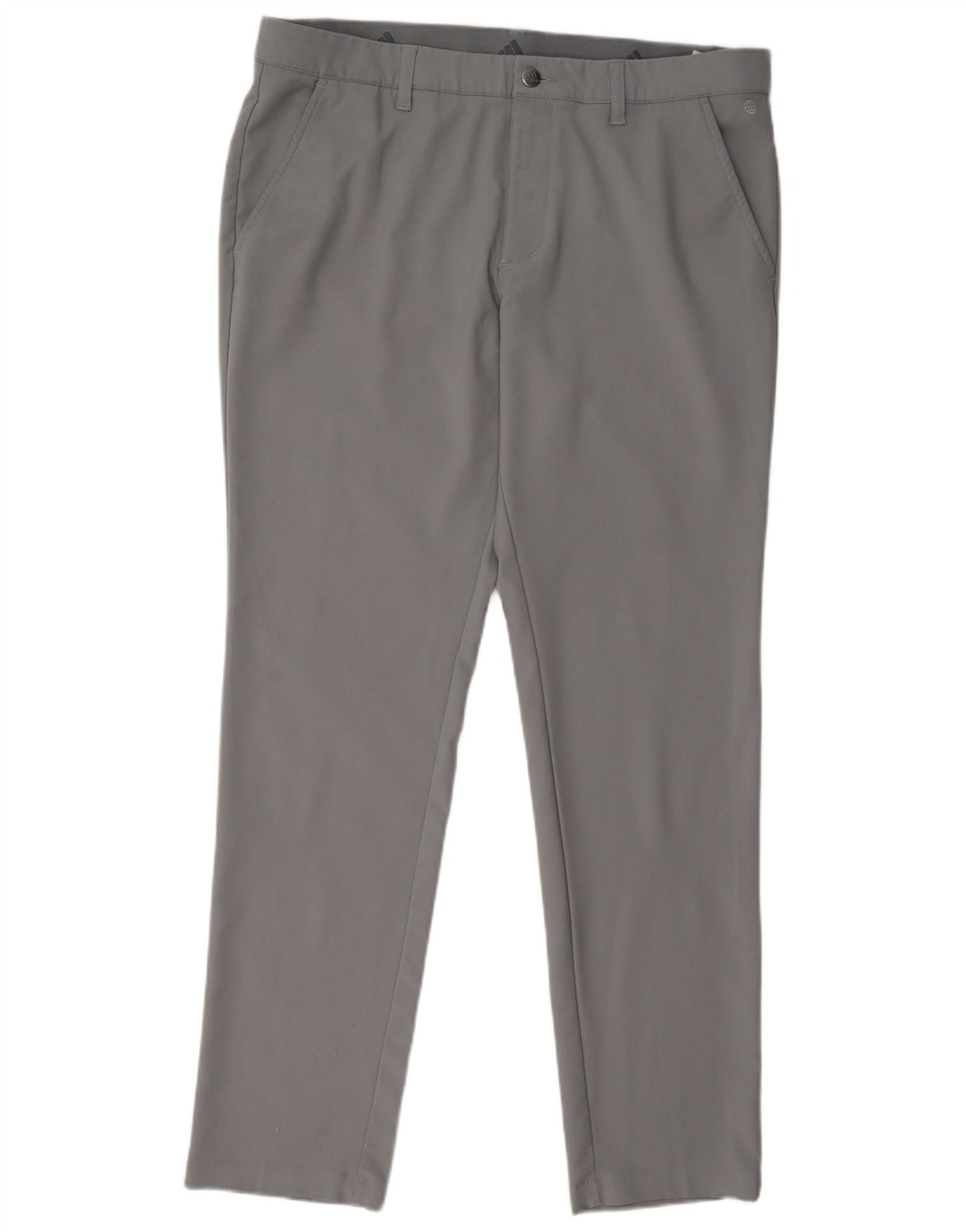 Pantaloni drepti pentru bărbați Adidas W34 L32 Poliester gri