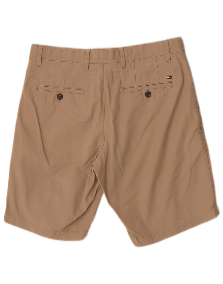 Pantaloni scurți chino Tommy Hilfiger pentru bărbați W30, bumbac mediu bej