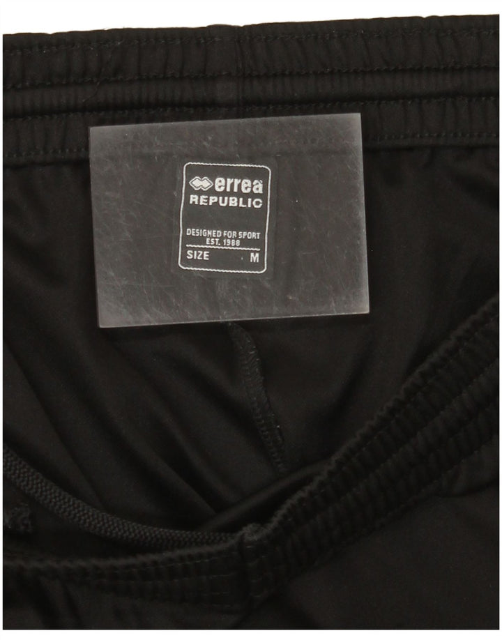 Pantaloni scurți sport grafic pentru bărbați ERREA, mediu negru