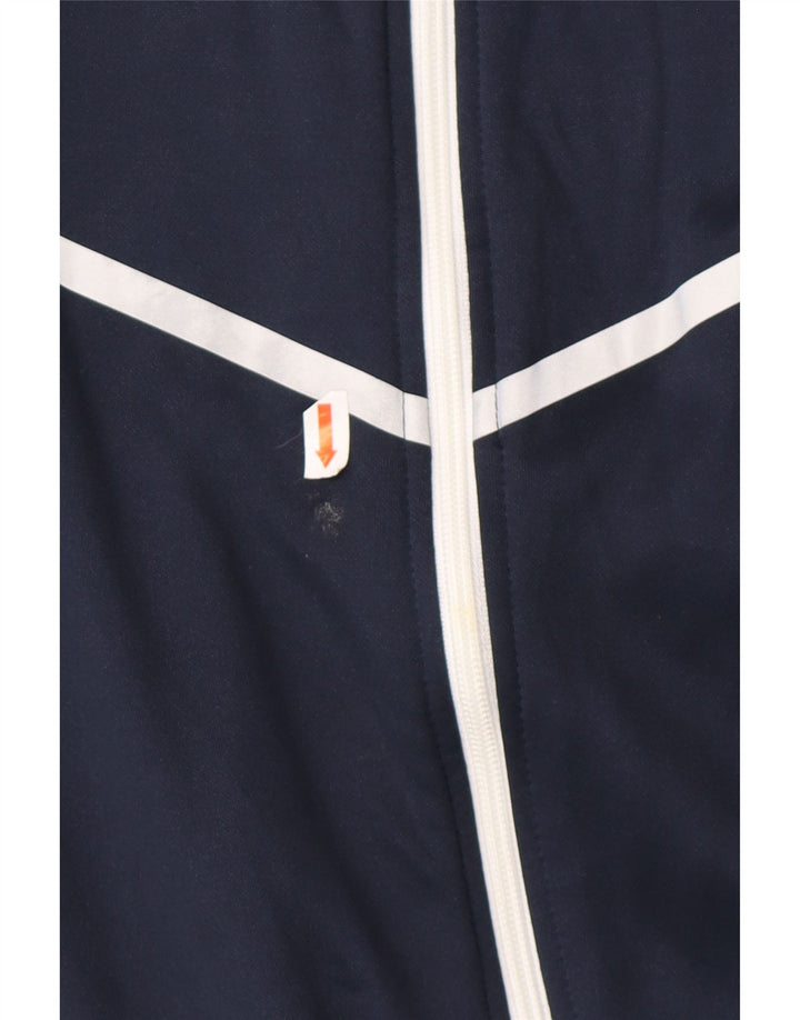 LOTTO Mens Tracksuit Top Jacket Large Navy Blue Polyester Vintage Lotto and Second-Hand Lotto from Messina Hembry 