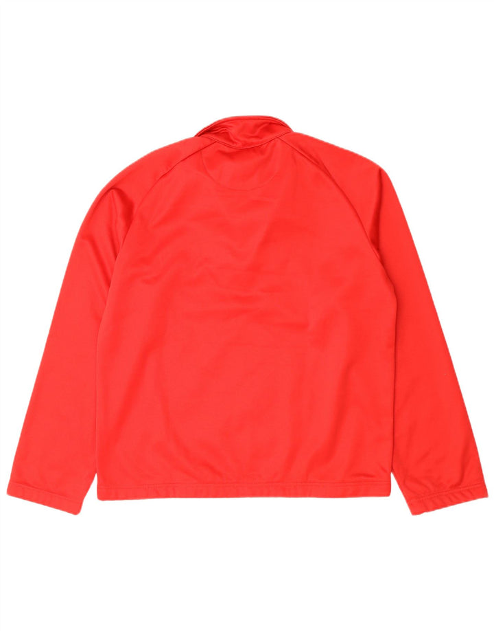 Top cu mânecă lungă pentru bărbați KAPPA, cu fermoar, roșu, poliester