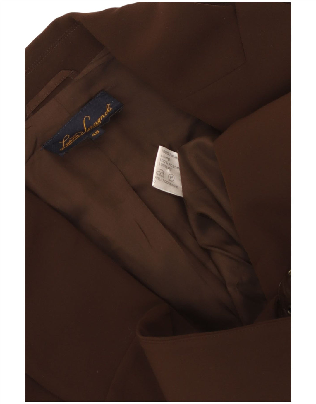 LUISA SPAGNOLI Jachetă pentru femei IT 48 XL Maro Poliester