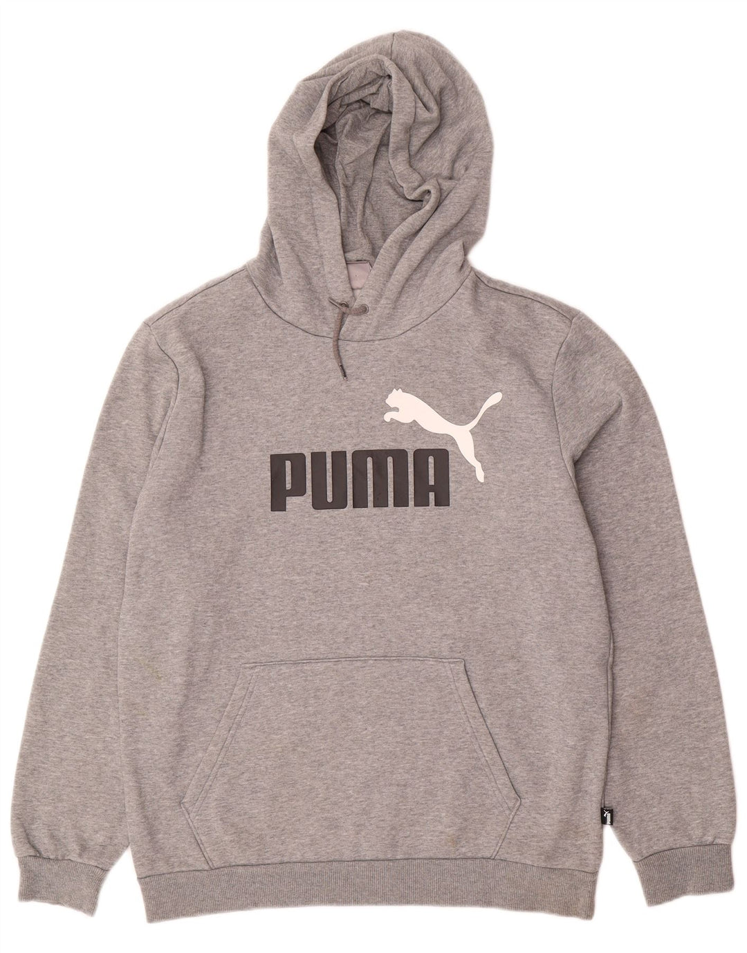 Pulover pentru bărbați PUMA Graphic Hoodie, bumbac, gri mediu