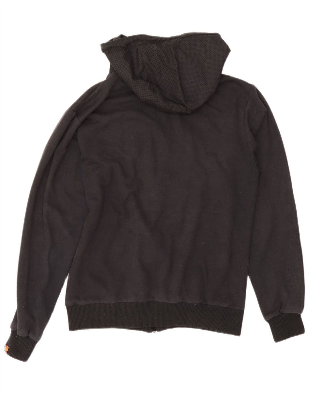 Pulover pentru bărbați Ellesse, cu fermoar, bumbac mediu negru