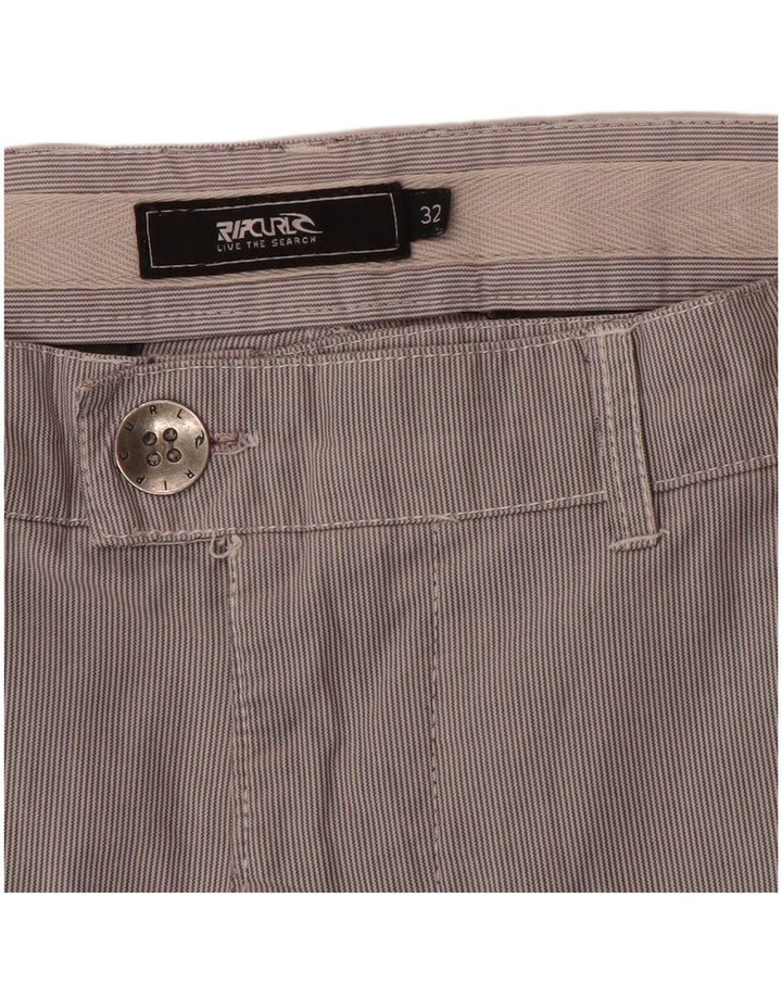 Pantaloni scurți chino pentru bărbați Rip Curl W32 Medium Grey Pinstripe