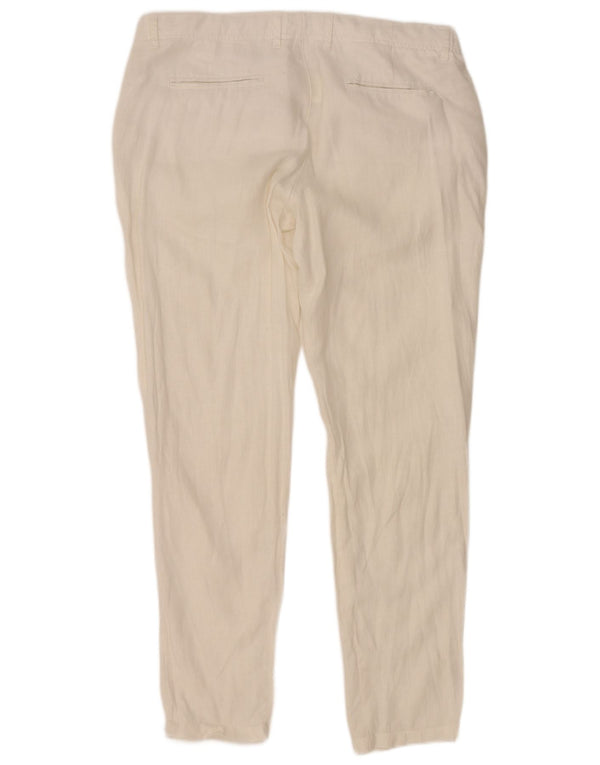 Zara Mens Slim Chino Trousers XL W34 L31 White