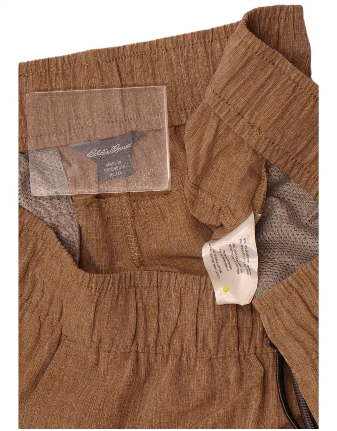 Pantaloni scurți sport pentru bărbați Eddie Bauer XL Maro Poliester