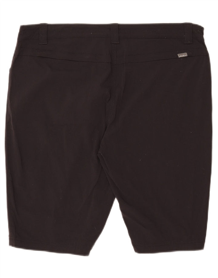 Pantaloni scurți casual pentru femei Eddie Bauer US 14 XL W36 Negru