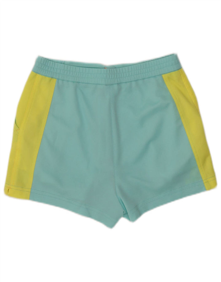 Pantaloni scurți casual pentru femei ELLESSE IT 44 Medium W32 Poliester color-bloc albastru