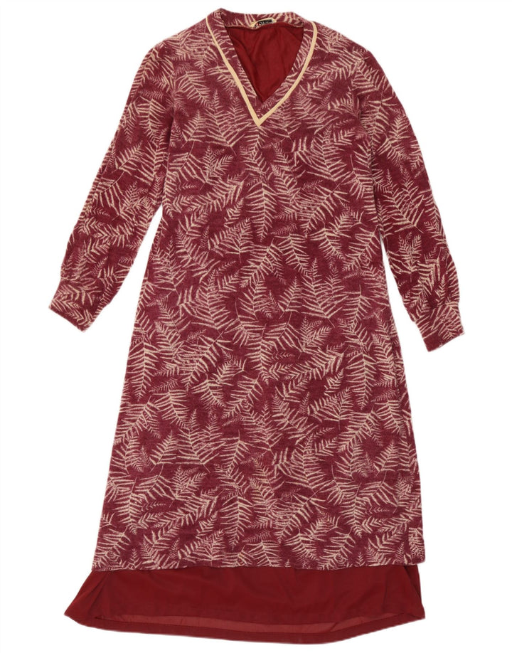 Set de 2 piese pentru femei Hilton UK 10 Mic Burgundy Floral