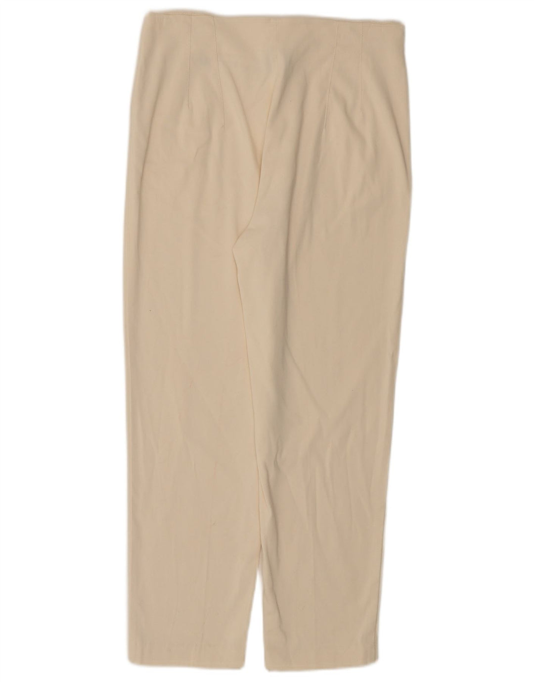 Massimo Dutti Pantaloni tăiați pentru femei EU 42 Large W30 L25 Alb