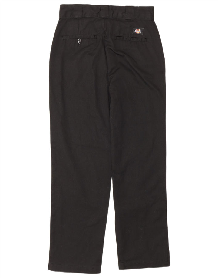 DICKIES Pantaloni chino drepti pentru femei W27 L26 Poliester negru