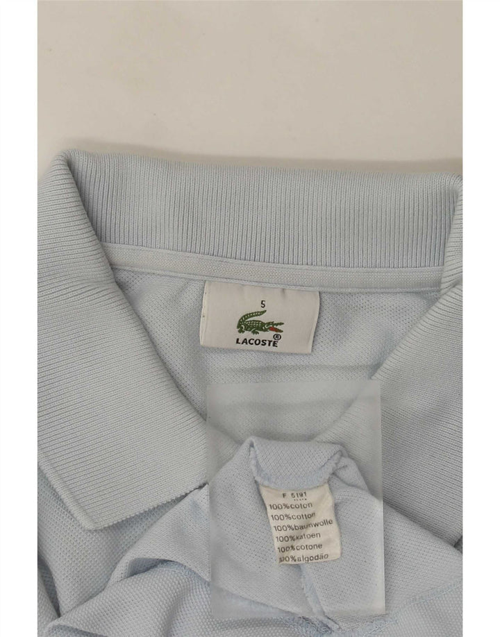 Tricou polo Lacoste pentru bărbați mărimea 5 mare, albastru, bumbac