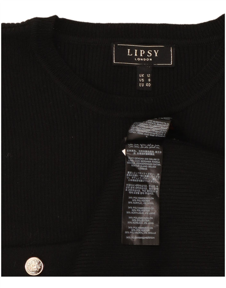 Rochie Jumper Lipsy pentru femei UK 12 Poliamidă neagră medie