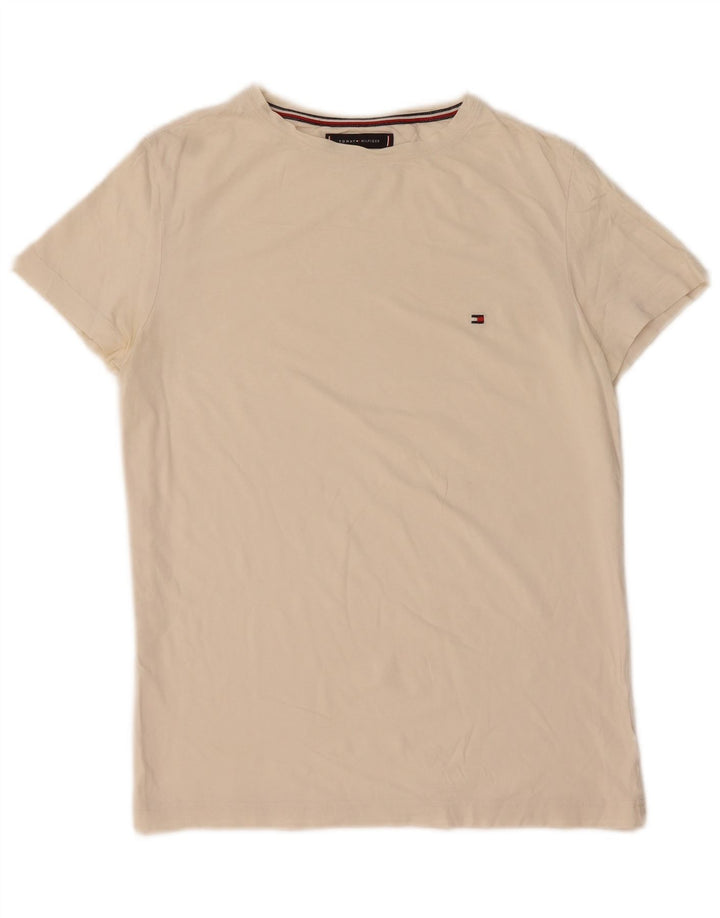 TOMMY HILFIGER Tricou pentru bărbați Top mic alb