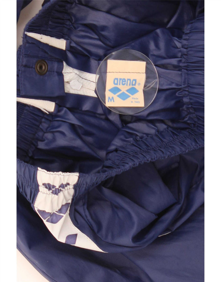 Pantaloni impermeabili cu grafic pentru femei Arena Mediu L28 L31 Poliamidă bleumarin