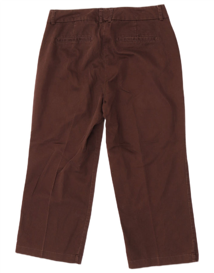 Pantaloni Dockers pentru femei cu înălțime mijlocie și curbate capri US 6 Medium W30 L22 maro