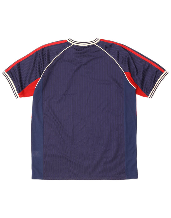 Tricou Bărbați Lotto Top Mediu Bleumarin Poliester Bloc de culoare