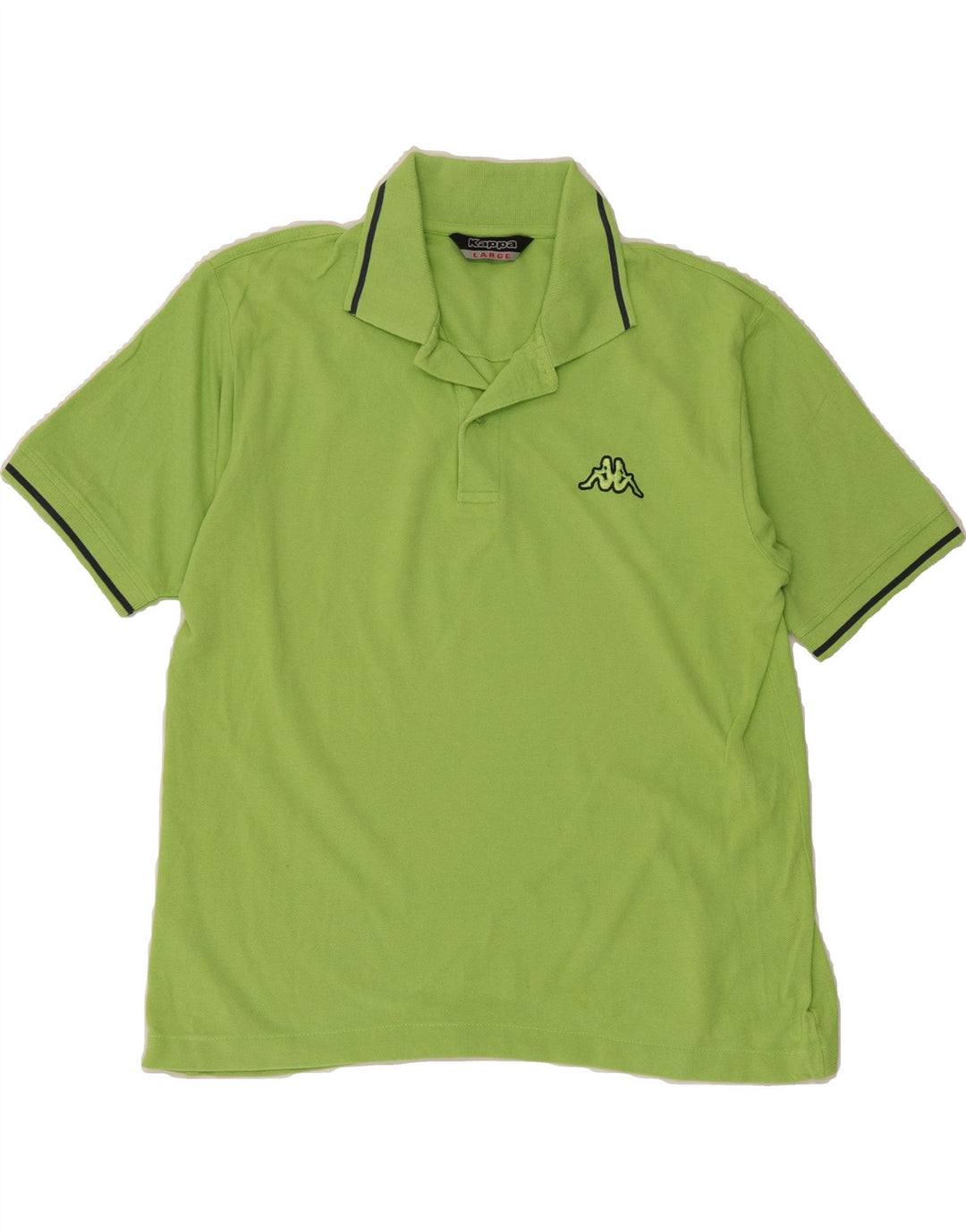 KAPPA Mens Polo Shirt Large Green Vintage Kappa and Second-Hand Kappa from Messina Hembry 