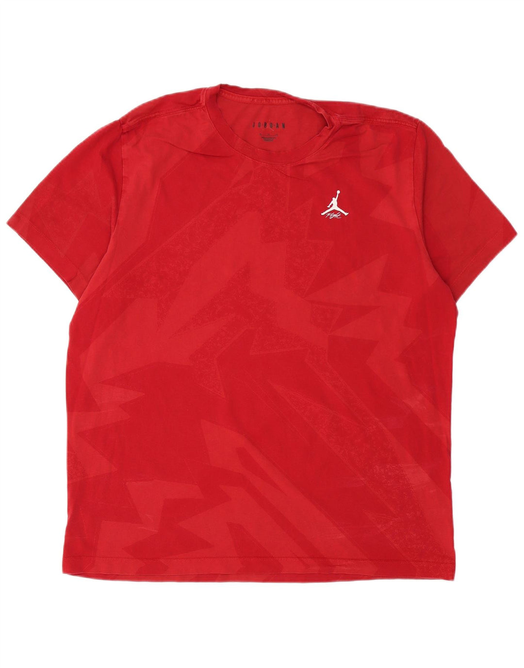 Tricou Bărbați Jordan Top XL Bumbac Geometric Roșu