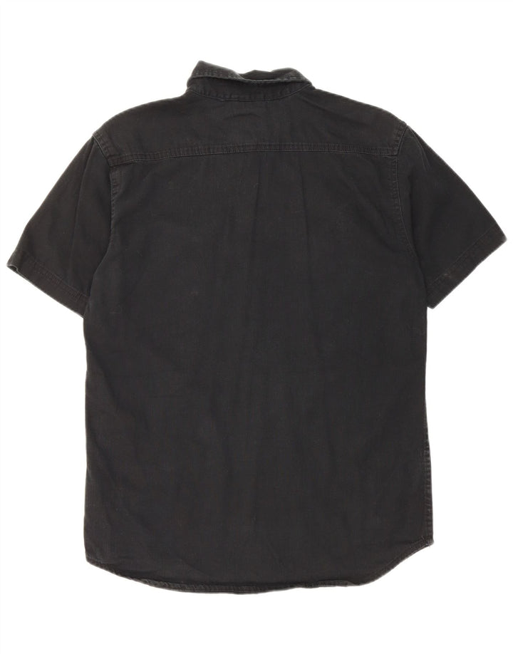 Cămașă cu mânecă scurtă Levi's pentru bărbați, bumbac negru mic