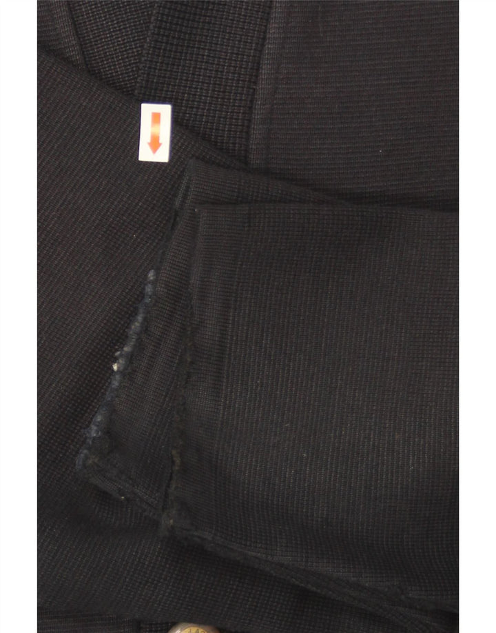 Pulover cardigan pentru bărbați Lacoste IT 52 Lână mare albastru bleumarin
