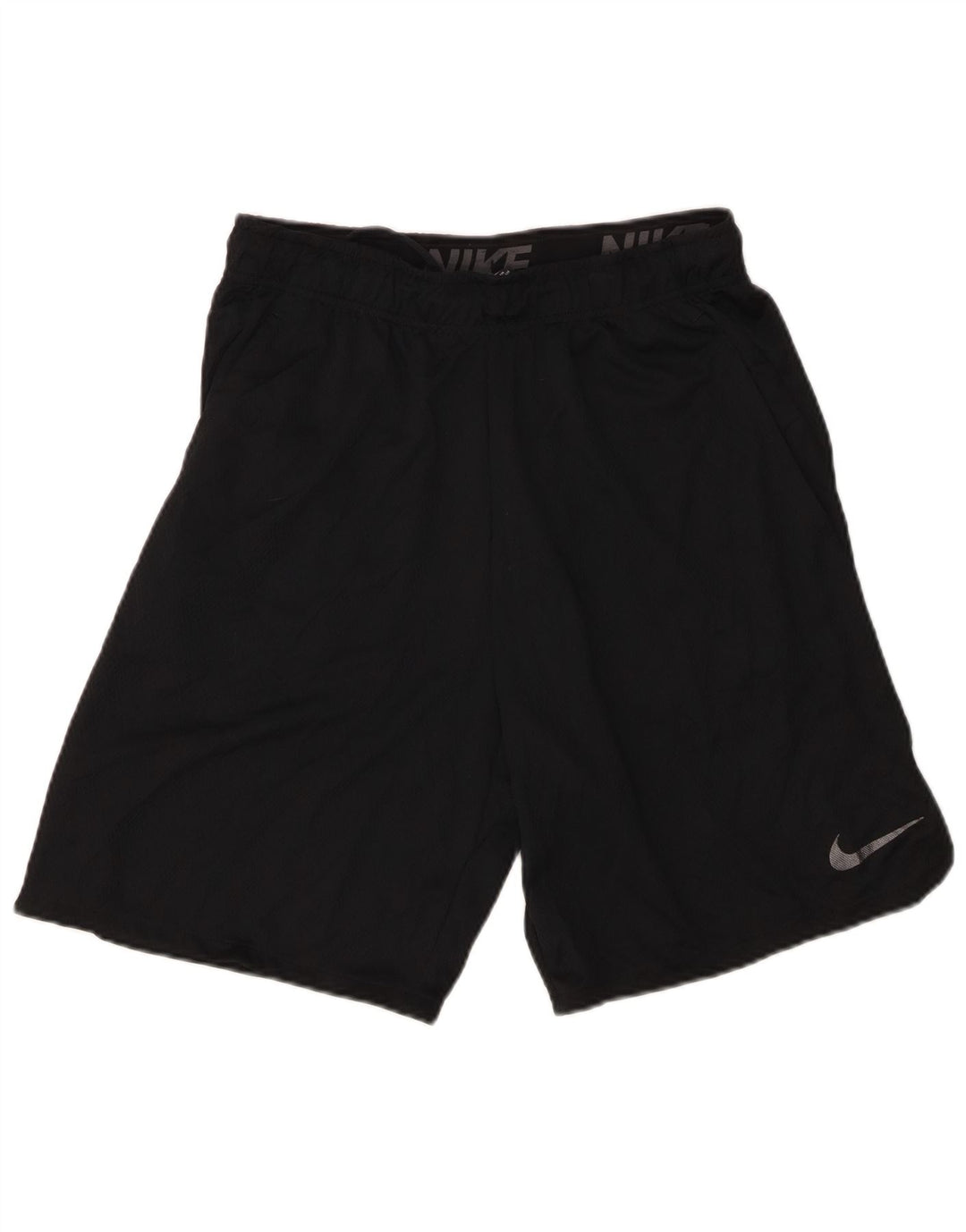 Pantaloni scurți sport Nike Dri Fit pentru bărbați, poliester mediu negru