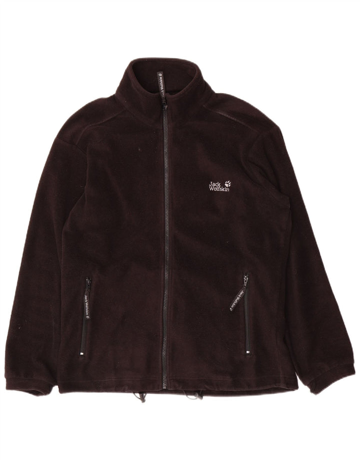 Jack Wolfskin Jachetă din lână pentru bărbați UK 36/38 Poliester negru mic