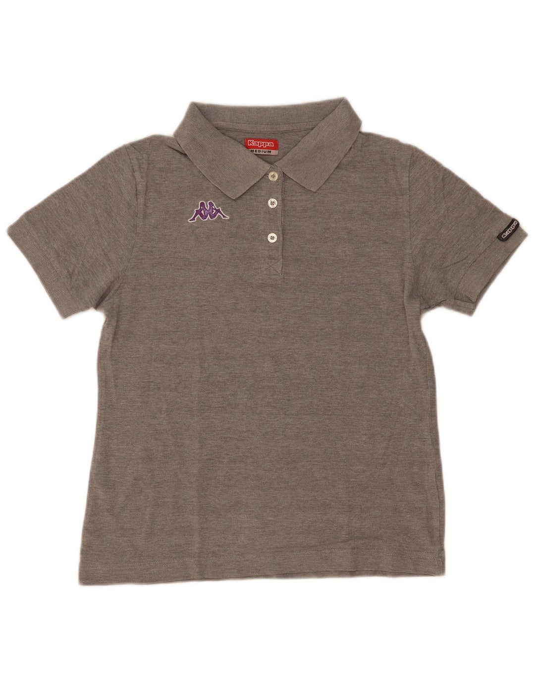 Tricou polo Kappa pentru femei UK 12, gri mediu