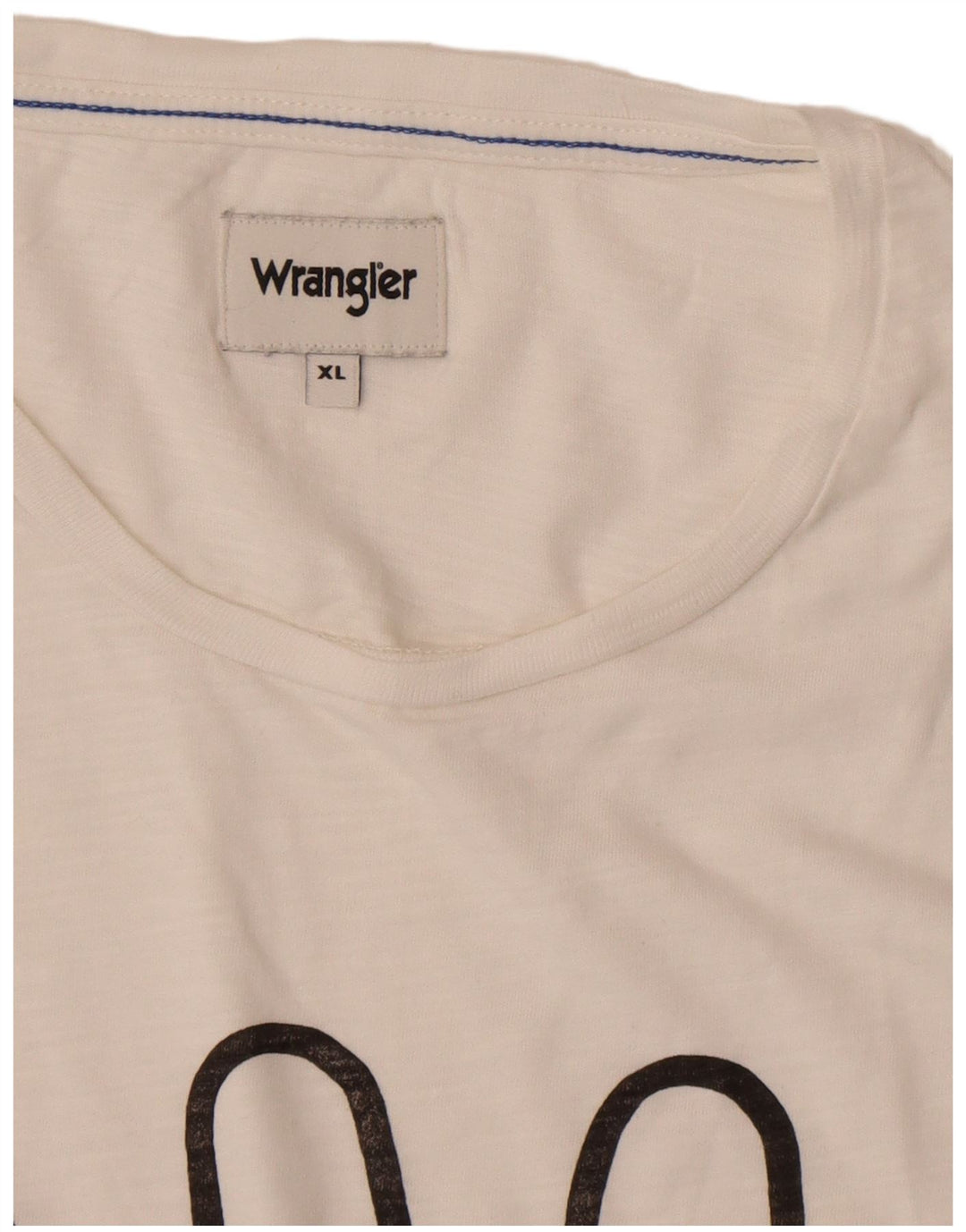 Tricou grafic pentru bărbați WRANGLER Top XL Alb