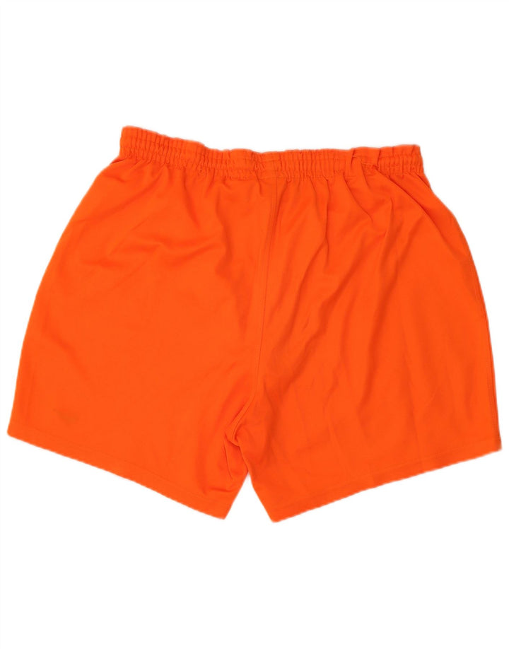 Pantaloni scurți sport Nike pentru bărbați, poliester portocaliu mare