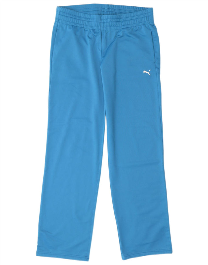 Pantaloni de trening Puma pentru femei UK 12 Medium Blue Poliester