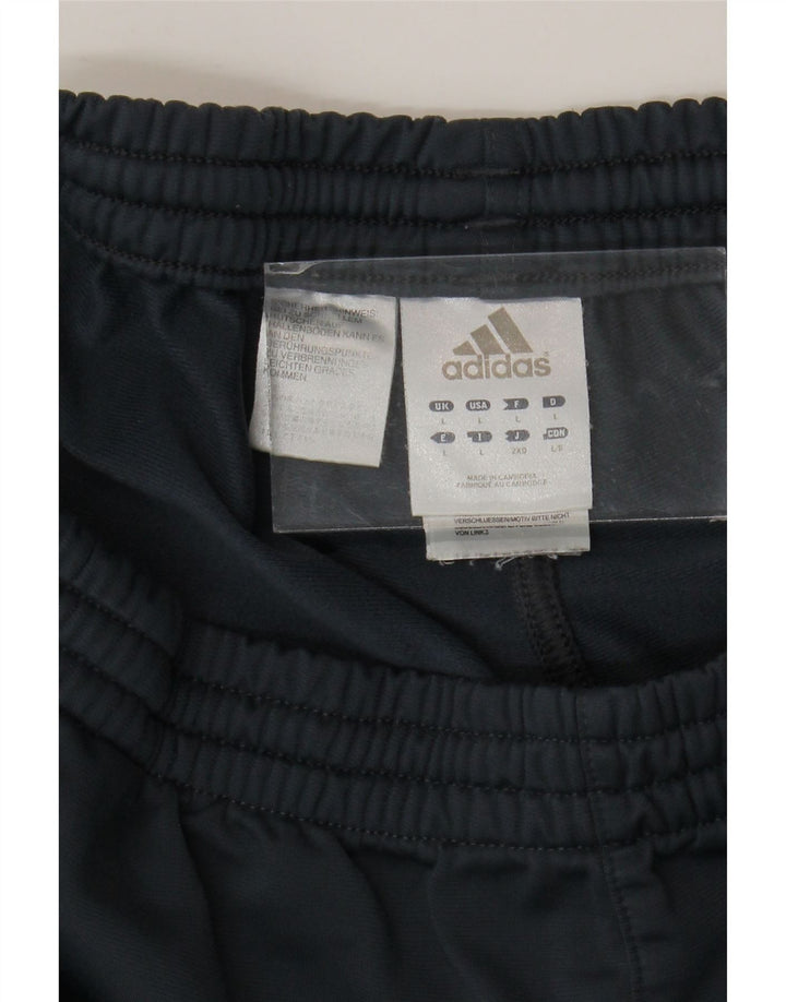 Pantaloni de trening crop ADIDAS pentru bărbați, mari, gri, poliester