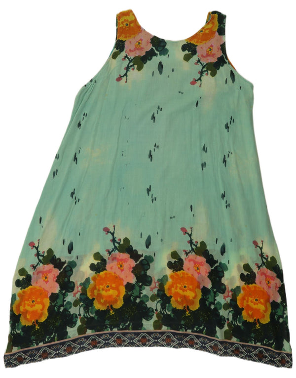 Rochie tunică fără mâneci pentru femei Positano by Jean Paul UK 20 2XL Albastru Floral