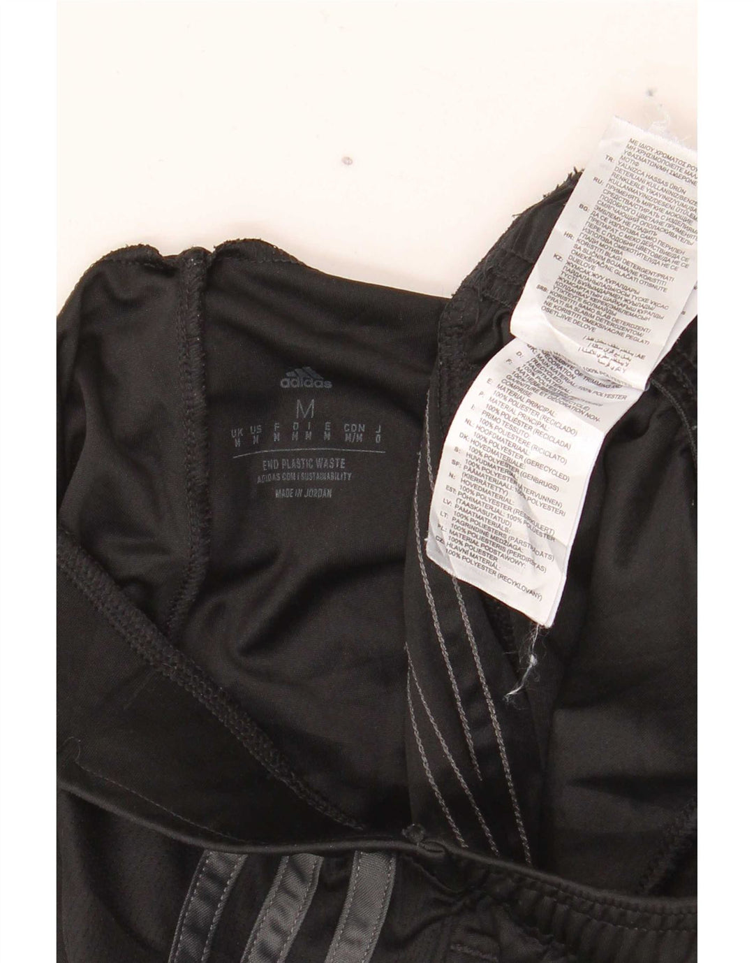 Pantaloni scurți sport Aeroready Adidas pentru bărbați, poliester mediu negru