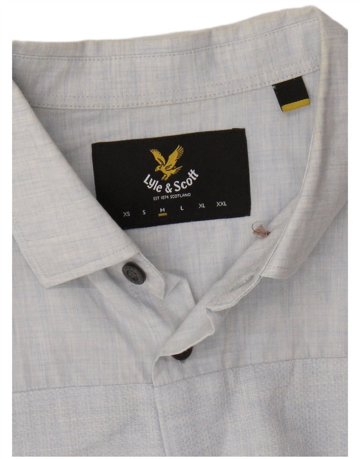 Cămașă pentru bărbați LYLE & SCOTT, cu dungi albastre medii