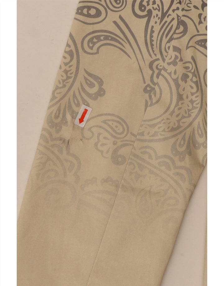 Palton pentru femei Desigual EU 40 Bumbac Paisley Alb Mediu