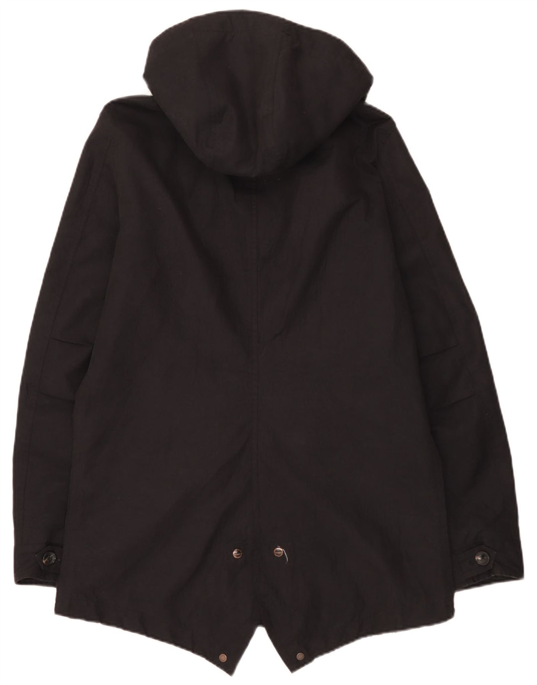 Jachetă parka cu glugă pentru bărbați Scotch & Soda UK 40 Poliester negru mare