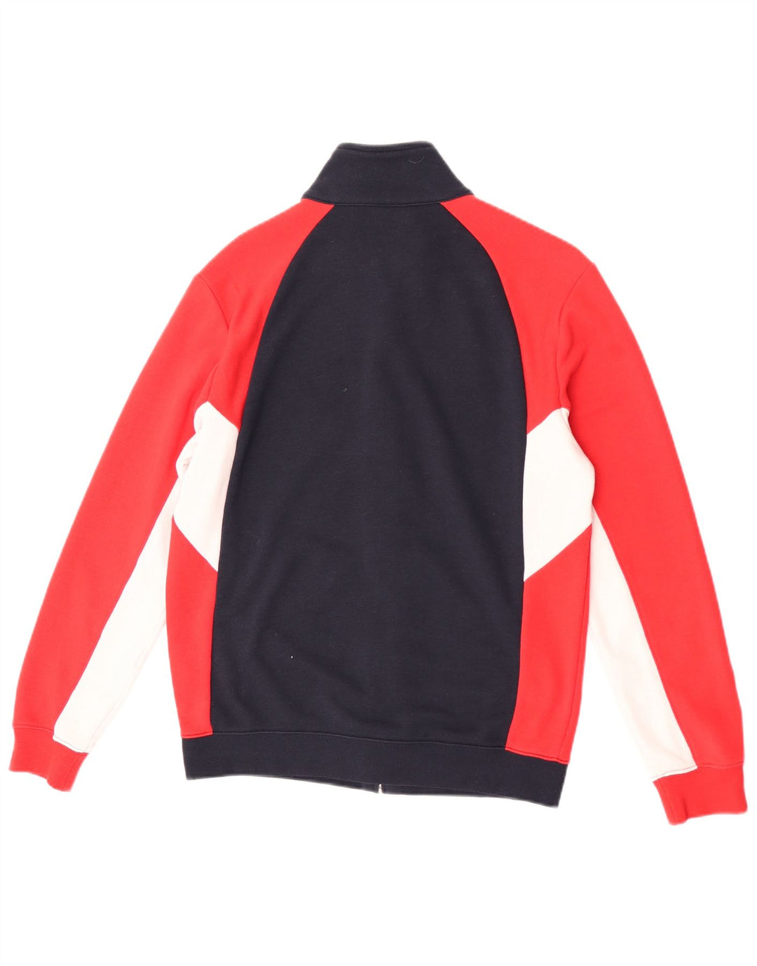 Jachetă de top pentru trening pentru bărbați Champion, din bumbac color block, albastru bleumarin