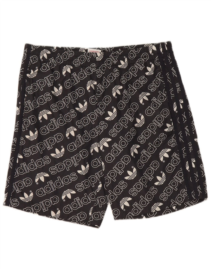 Pantaloni scurți sport pentru băieți Adidas 15-16 ani, negru, poliester