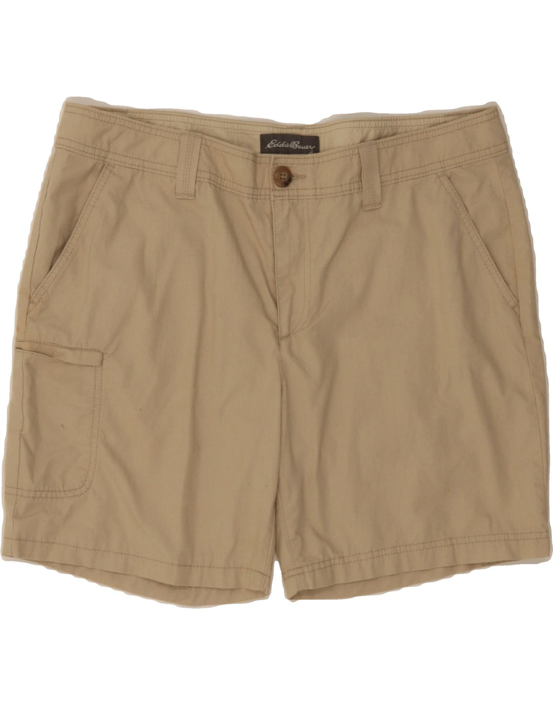 EDDIE BAUER Womens Cargo Shorts US 16 2XL W40 Beige Cotton Vintage Eddie Bauer and Second-Hand Eddie Bauer from Messina Hembry 
