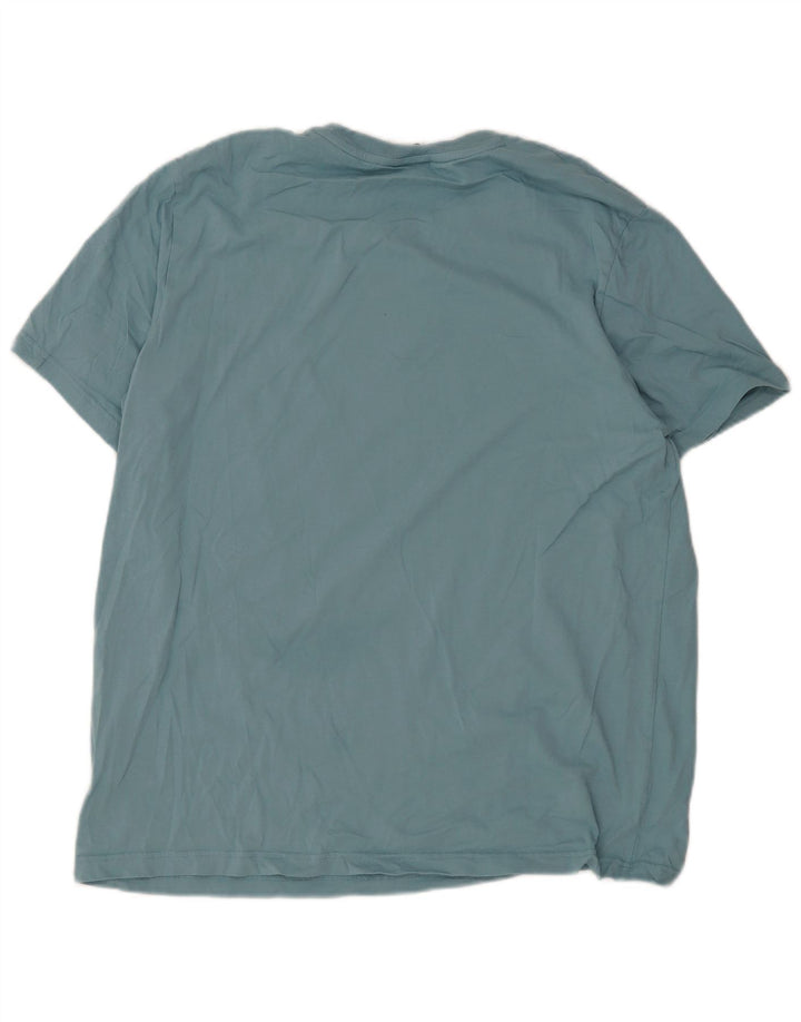Tricou grafic pentru bărbați Nike Top 2XL, bumbac albastru