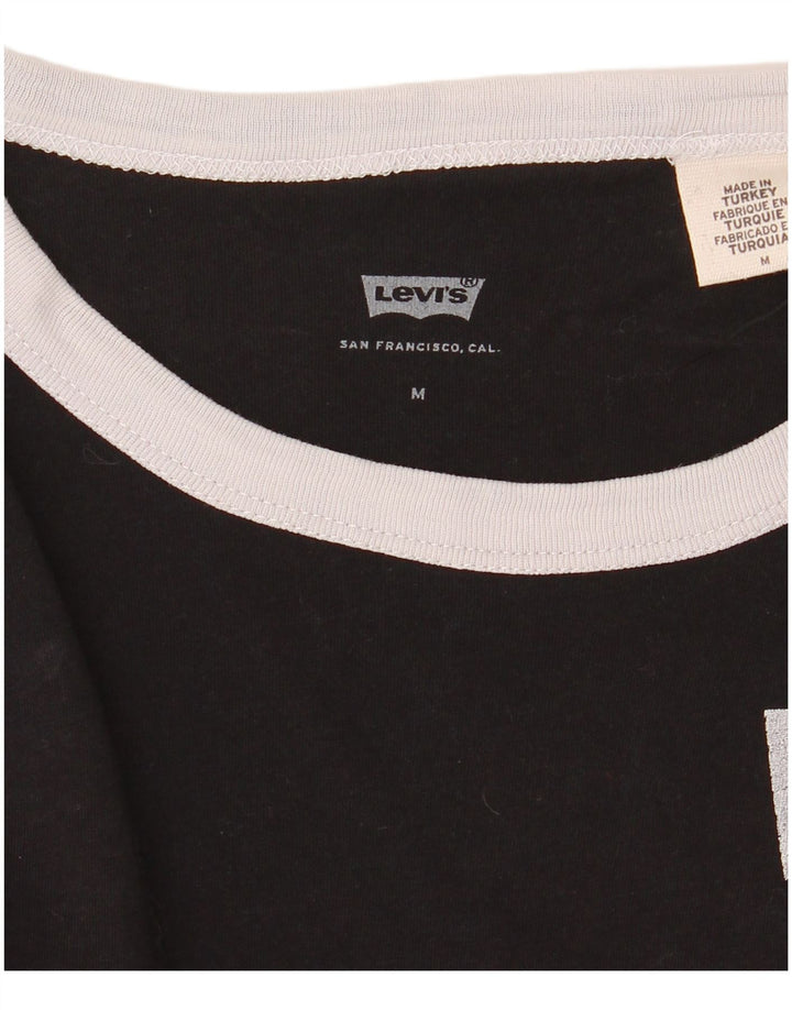 Tricou pentru femei Levi's Top UK 14 Medium Black Colorblock