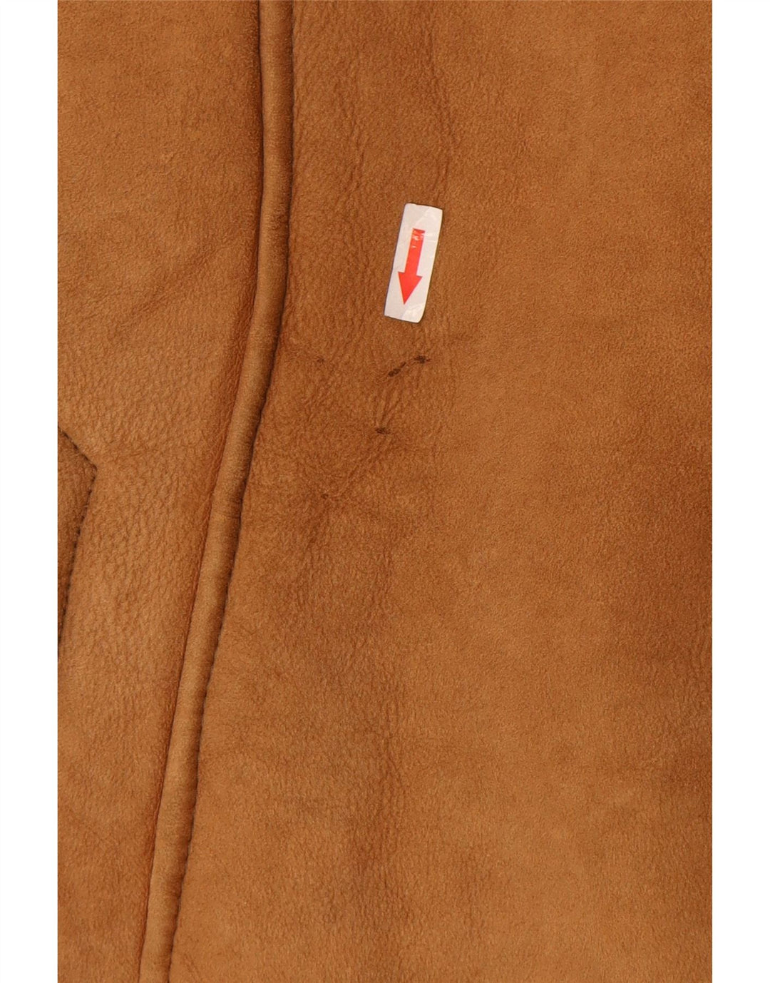 Jachetă vintage pentru bărbați din shearling IT 50 Large Brown