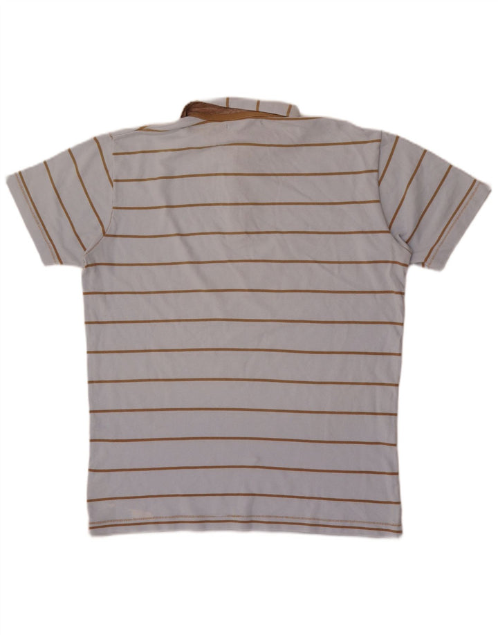 Tricou polo pentru bărbați Gant, bumbac cu dungi albastre mari
