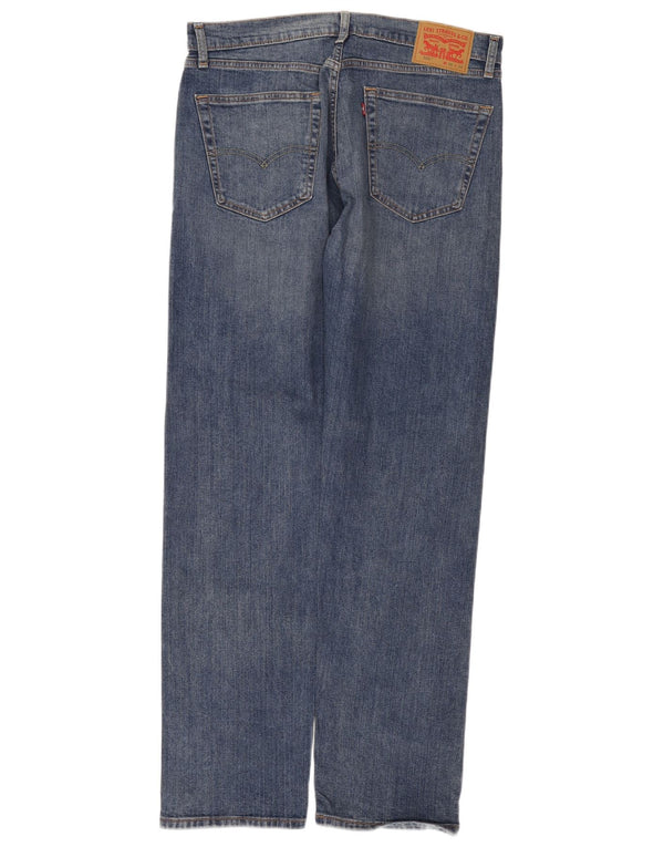 Blugi 505 drepti pentru bărbați Levi's W36 L34 Bumbac bleumarin