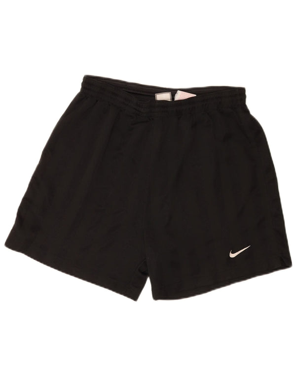 Pantaloni scurți sport Nike pentru bărbați, poliester cu dungi negre medii